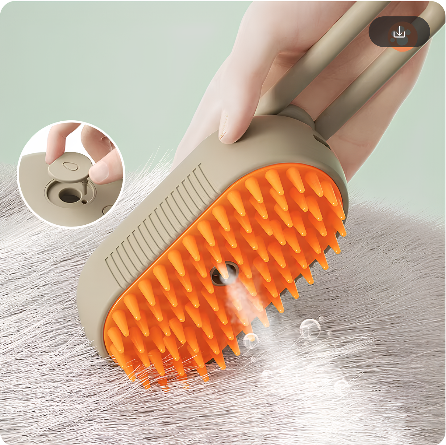 Steam Paw Brush